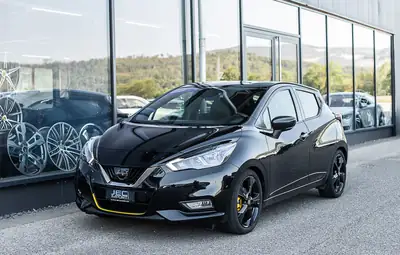 Nissan Micra DIG-T 117 n-sport — Citadine dynamique, entretien complet, roues hiver incluses — côté