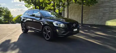 Volvo XC60 2.0 T6 R-Design AWD — SUV premium 306 ch, traction intégrale, sans sinistre — side view