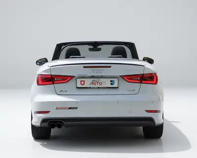 Audi A3 Cabriolet 1.8 TFSI S-line — Décapotable sportive, peu kilométrée et bien entretenue — détail