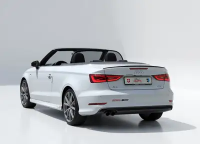 Audi A3 Cabriolet 1.8 TFSI S-line — Décapotable sportive, peu kilométrée et bien entretenue — intérieur
