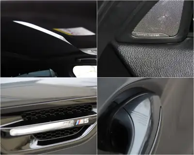 BMW M5 Competition Drivelogic — V8 575 ch, Tibaissement H&R, Prestige affirmé — Miniature 23