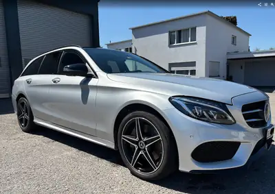 Mercedes-Benz C 250 d AMG Line 4MATIC — Break diesel performant, 99'700 km, sans sinistre — side view