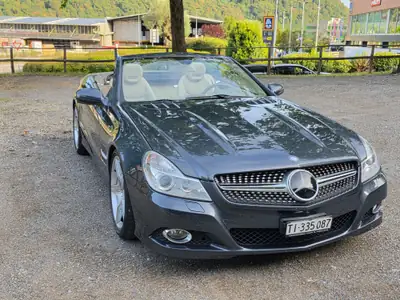 Mercedes-Benz SL 350 — Cabriolet sportif V6 essence, transmission 7G-Tronic — Detail