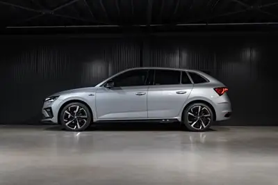Skoda Scala 1.5 TSI Monte Carlo — Berline dynamique, quasi-neuve et bien équipée — arrière