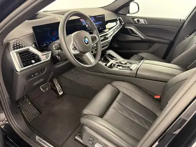 BMW X6 xDrive 48V 30d M Sport — SUV coupé diesel hybride, première main avec garantie constructeur — tableau de bord