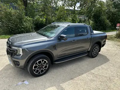 Ford Ranger 3.0 EcoBlue 4x4 Wildtrak — Pick-up robuste, diesel performant, 37'200 km — vue extérieure