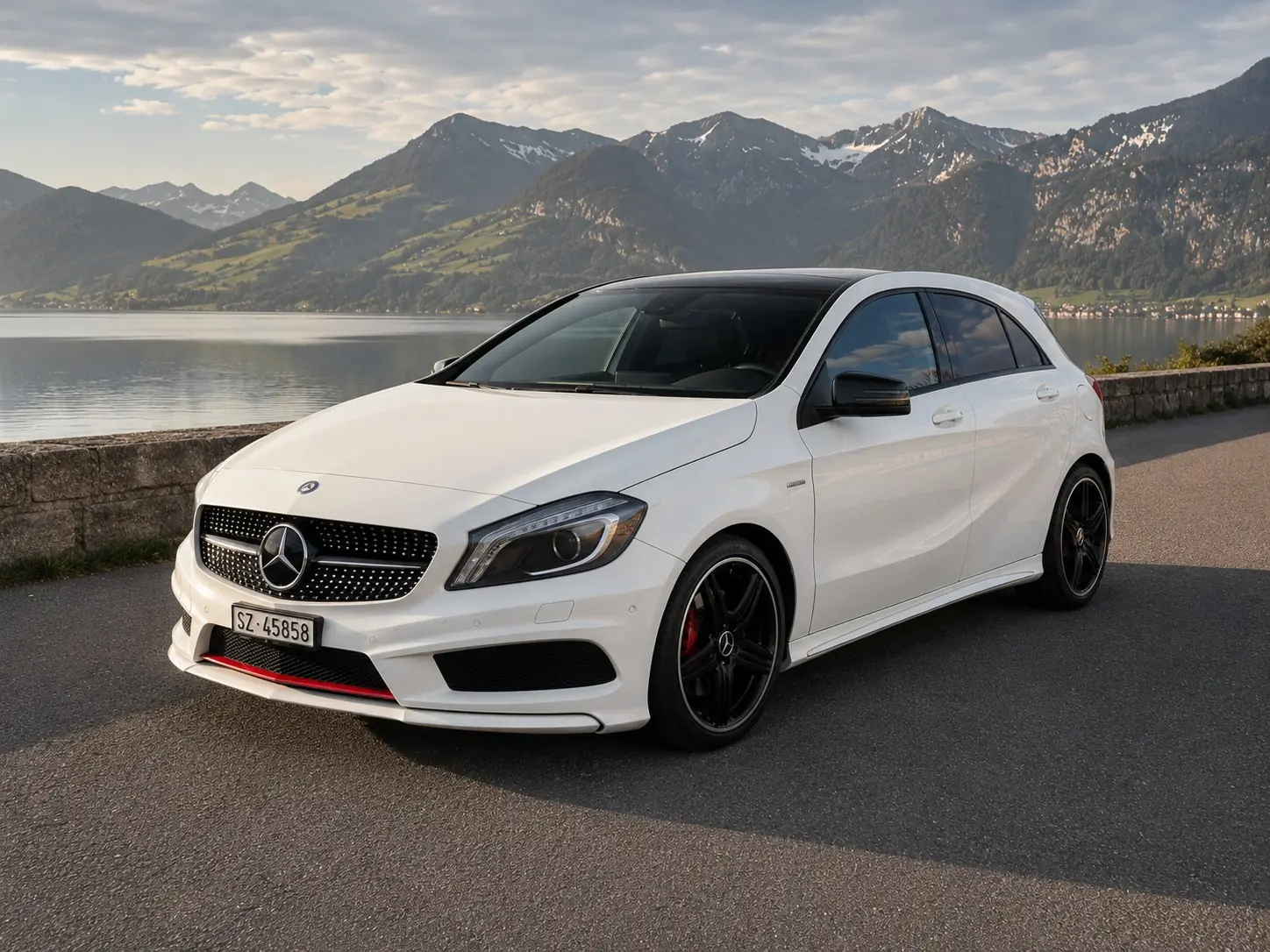 Mercedes-Benz A 250 Sport — Berline compacte premium, entretien récent et sans sinistre — Außenansicht