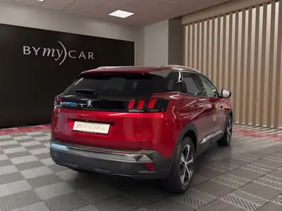 Peugeot 3008 1.2 PureTech Allure EAT — SUV compact dynamique, transmission fluide — Heckansicht