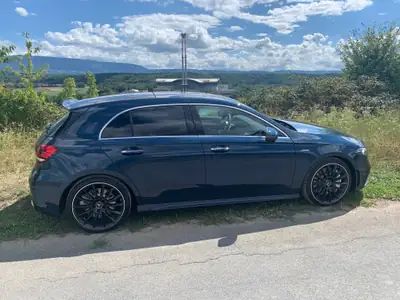 Mercedes-AMG A 35 4matic — Sportive compacte 306 ch, seulement 34 000 km — côté