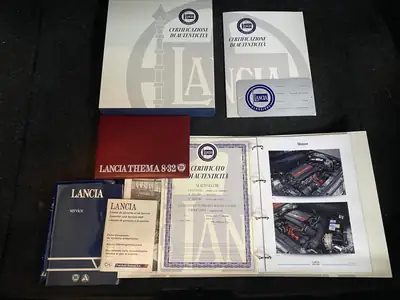 LANCIA Thema 8.32 Ferrari — Berline de prestige à motorisation V8 exceptionnelle — Thumbnail 14
