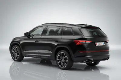 Skoda Kodiaq 2.0 Bi-TDI RS 4x4 — 7 places, motorisation performante et consommation maîtrisée — arrière