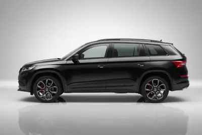 Skoda Kodiaq 2.0 Bi-TDI RS 4x4 — 7 places, motorisation performante et consommation maîtrisée — côté