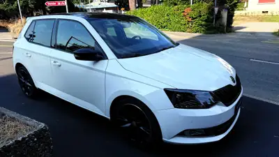 Skoda Fabia 1.2 TSI Monte Carlo DSG — Citadine dynamique, entretenue, faible kilométrage — arrière