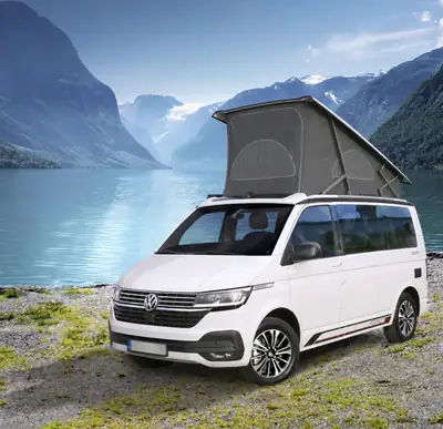 VW T6.1 Ocean Edition Liberty DSG 4Motion — Camping-car premium 204 PS, 4×4 intégral, état impeccable — exterior view