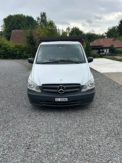 Mercedes-Benz Vito 113 CDI — Utilitaire diesel fiable, climatisation, 2 portes coulissantes — side view