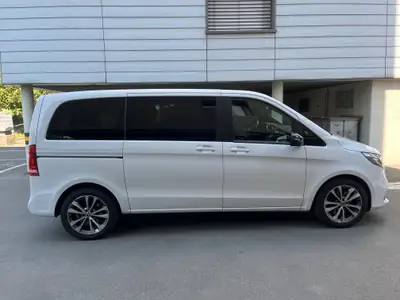 Mercedes-Benz V 250 d kurz — Monospace compact diesel, 6 places, portes coulissantes — side view