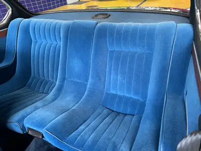 BMW 2800 CS E9 1969 — Chef-d'œuvre coupé bleu, première main, 36'000 km — Miniatura 11