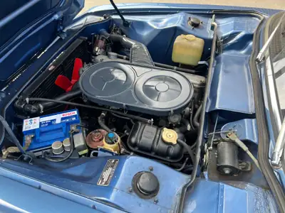 BMW 2800 CS E9 1969 — Chef-d'œuvre coupé bleu, première main, 36'000 km — Miniatura 18