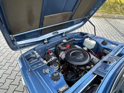 BMW 2002 E10 1969 — Coupé sportif vintage bleu, survivor rare et authentique — Thumbnail 13