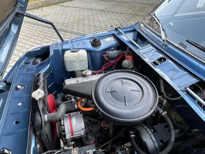 BMW 2002 E10 1969 — Coupé sportif vintage bleu, survivor rare et authentique — Thumbnail 14