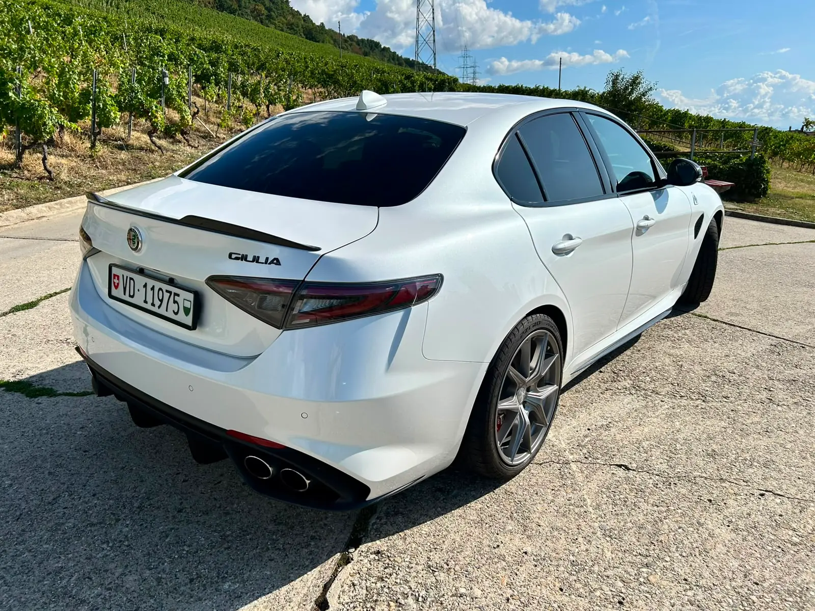 Alfa Romeo Giulia 2.9 V6 Biturbo Quadrifoglio — Berline sportive 510 ch, peu kilométrée