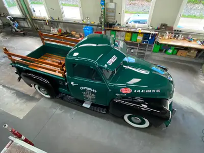 Chevrolet 3100 Pick-up 1949 — Légende americana restaurée, véhicule vétéran d'exception — Miniature 15
