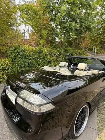 SAAB 9-3 2.8T Aero — Cabriolet V6 sportif, sans sinistre — detail