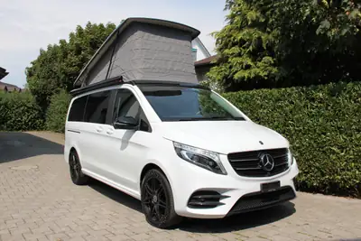 Mercedes-Benz Marco Polo Horizon — Camping-car aménagé, 7 places, diesel économique — side view