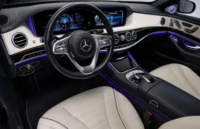 Mercedes-Benz S 350 d Langversion — Berline prestige diesel avec S63 Look et panorama — Miniatur 7