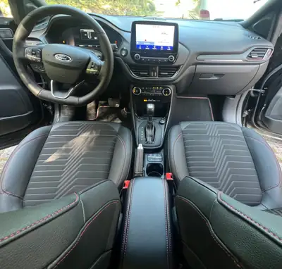 Ford Puma ST-Line X 2023 — SUV compact hybride, 55'000 km, design premium noir — Miniatur 7