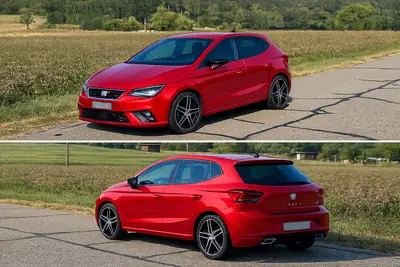 SEAT Ibiza 1.5 TSI FR DSG — Citadine dynamique 150 ch, 65'000 km, équipée — side view
