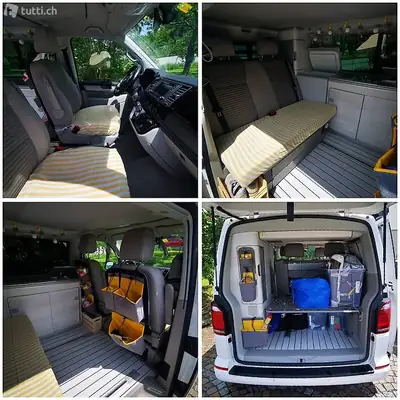 VW T6 2.0 TDI 150 Ocean Edition DSG — Camping-car premium, 46'000 km, état impeccable — Thumbnail 15