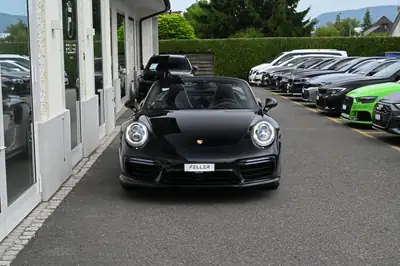 Porsche 911 Turbo S Cabrio PDK — Supercar décapotable, 580 ch, garantie Approved jusqu'à août 2027 — arrière