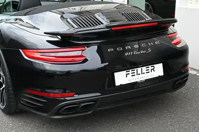 Porsche 911 Turbo S Cabrio PDK — Supercar décapotable, 580 ch, garantie Approved jusqu'à août 2027 — Miniature 8