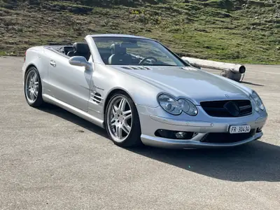 Mercedes-Benz SL 55 AMG — Roadster légendaire, 500 ch, boîte auto — vista esterna