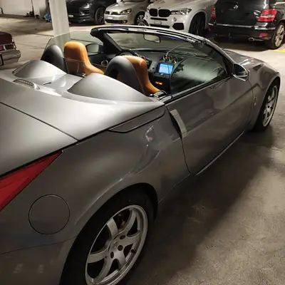 Nissan 350 Z 3.5 V6 — Cabriolet sportif légendaire, 86 500 km — côté