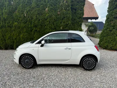 FIAT 500 0.9 TwinAir Lounge — Citadine emblématique, 51'000 km, consommation ultra-économe — side view