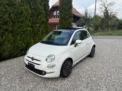 FIAT 500 0.9 TwinAir Lounge — Citadine emblématique, 51'000 km, consommation ultra-économe — exterior view