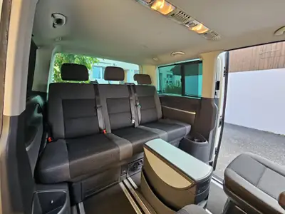 VW T5 2.0 TDI 140 CL — Monospace 7 places diesel, équipé et sans sinistre — Miniature 10