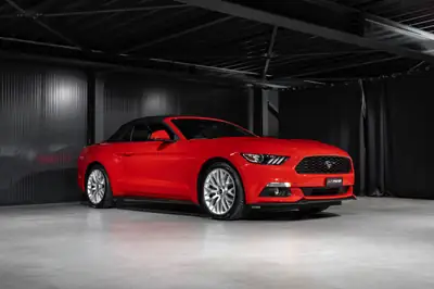 Ford Mustang Convertible 2.3 Automat — Cabriolet mythique, 317 ch et faible kilométrage — détail