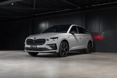 Skoda Scala 1.5 TSI Monte Carlo DSG — Berline dynamique, quasi neuve avec garantie constructeur — tableau de bord