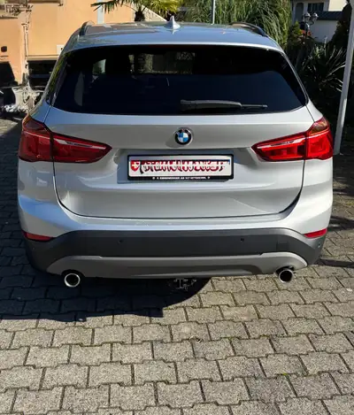 BMW X1 20d xDrive — SUV compact diesel performant, 183 900 km, garantie fiabilité — Heckansicht