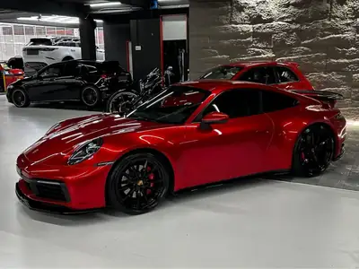 Porsche 911 Carrera 4S PDK 2019 — Coupé sportif biturbo, look Turbo S, 88000 km — vue extérieure