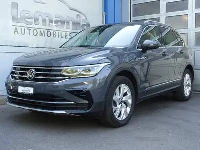 VW Tiguan 2.0 TDI SCR Elegance 4Motion — SUV premium diesel, 1ère main, impeccable — côté
