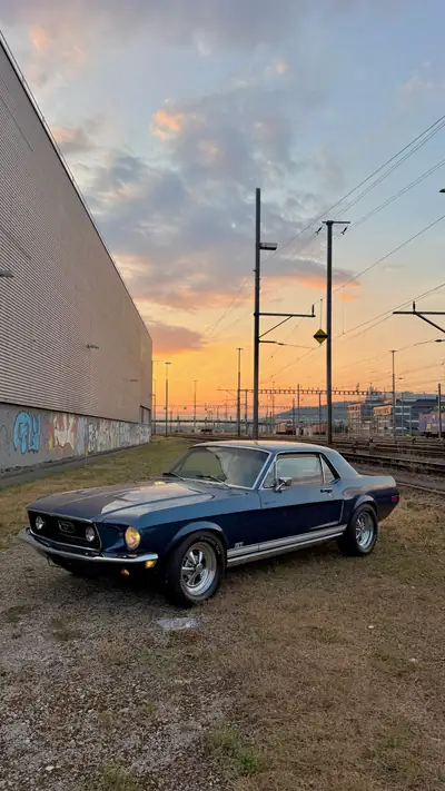Ford Mustang GT390 V8 Coupé 1968 — Légende américaine authentique, moteur 336 ch — Miniatura 7