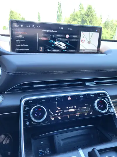 Genesis GV80 3.0D Luxus — SUV premium diesel, garantie constructeur incluse — intérieur