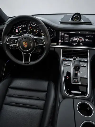 Porsche Panamera 4.0 V8 Turbo S E-Hybrid Sport Turismo — Hybride rechargeable 680 ch, faible kilométrage — Thumbnail 9