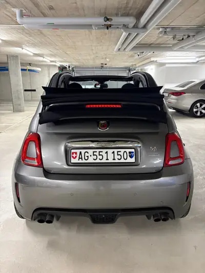 FIAT 500 Abarth Cabriolet — Sportive italienne dynamique, 8 pneus neufs inclus — vista esterna