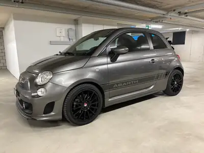 FIAT 500 Abarth Cabriolet — Sportive italienne dynamique, 8 pneus neufs inclus — fianco