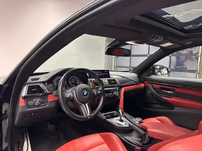 BMW M4 Coupé — Sportive haute performance, 60'000 km, intérieur cuir rouge — Miniatur 8